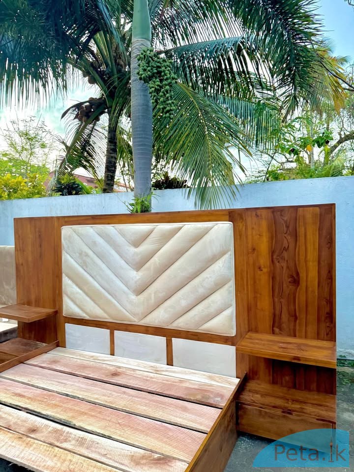 Luxury Teak Cushion Bed